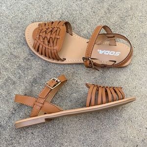 soda huarache sandals